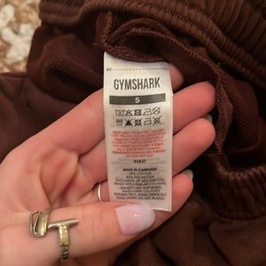 Brown Gymshark sweats